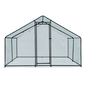 Pollaio Grande in Metallo 3x3 m con Copertura Impermeabile, Gabbia per Polli, Conigli, Gatti, Cani e Altri Animali da Fattoria - Product Image 2