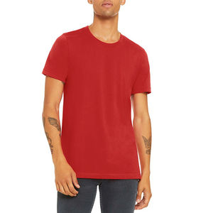 T-shirts décontractés pour hommes de haute qualité, 100 % coton tricoté, respirants, personnalisables, vente en gros, manches courtes, design uni vierge - Product Image 4
