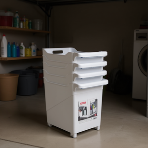 Carrello Multiuso Blanco N. 2 Carrelli Multiuso per Organizzazione e Stoccaggio Domestico - Product Image 2