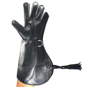 Guantes de Cetrería de Cuero Nubuck de Diseño Personalizado, Tacto Suave y Brillante, para Caza de Animales - Product Image 2