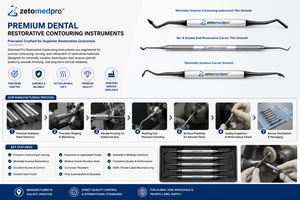 Instrumento de Cirugía Dental Mínimamente Invasiva de Primera Calidad, Acero Inoxidable, OEM Zetomed Pro - Product Image 4