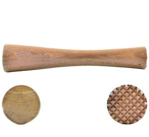 NJ Durable 10-Inch Brown Wooden Eco-Friendly Mojito Muddler Cocktail Masher for Muddled Fruit Mint Lime Lemon Herb Accessoires - Product Image 1