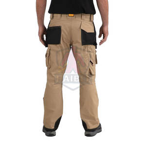 Pantalones de Trabajo para Taller, Tejido Transpirable y Duradero, Ropa de Trabajo Industrial Cómoda, Diseño de Alta Visibilidad, Certificación CE - Product Image 6