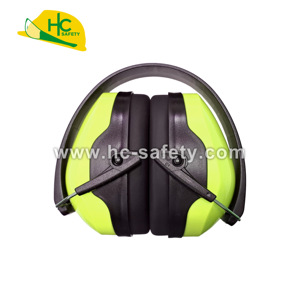 ที่ครอบหูแบบพับได้ HC708 ป้องกันเสียงรบกวน พร้อมแผ่นรองรับ PVC นุ่มสบาย น้ำหนักเบา ผลิตจาก ABS ได้รับการรับรองมาตรฐาน CE ANSI - Product Image 2