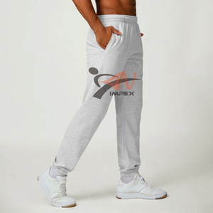 Pantalones Deportivos de Algodón y Poliéster de Alta Calidad, Estilo Casual, Cintura Media, Lisos, con Frente Plano, para Actividades al Aire Libre - Product Image 4