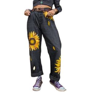 Nouveau Jean en denim stretch coupe droite pour homme, séchage rapide, taille mi-haute, style décontracté, mode boîte de nuit, marque tendance - Product Image 2