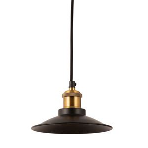 Lámpara Colgante Redonda de Metal con Diseño Martillado, Acabado Negro, para Techo, Decoración de Interiores para el Hogar - Product Image 4