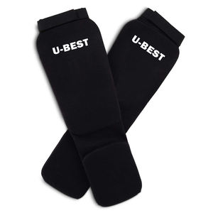 U-BEST Protège-tibias de karaté essentiels Modèle 5041 en EVA – Confortables, haute résilience, durables – Équipement de protection pour l'entraînement aux arts martiaux - Product Image 1