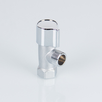 Robinet d'angle WC 1/2 pouce en laiton, prix usine, moderne et écologique, pour cuisine et salle de bain