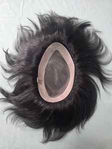 Peluca de Cabello Indio de Alta Calidad Taz Hair para Hombre, Sistema de Tupé con Base Mono Suave, Hecho en Bangladesh - Product Image 3