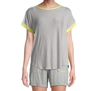 Conjunto de dos piezas ligero para mujer, conjunto de verano informal, conjunto de dos piezas para uso diario, conjunto de ropa coordinada de estilo elegante. - Product Image 1