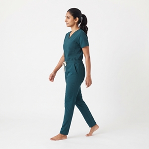 Women's Custom Hospital <b>Nursing</b> <b>Uniform</b> Set Medical Scrubs Surgical Workwear Healthcare Top and Pants - Product Image 3