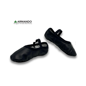 Disponible - Chaussons de danse en cuir souple pour filles Econ, couleur rose, pour toutes les saisons, semelle pleine - Product Image 4