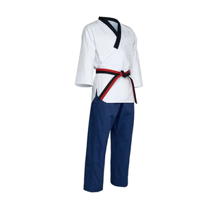 Vêtements décontractés de qualité supérieure et uniformes de taekwondo au design moderne pour hommes, vêtements d'arts martiaux sur mesure - Product Image 2