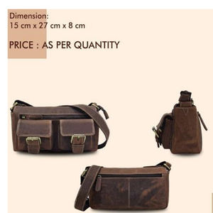 UK USA Handmade Custom Logo Genuine <b>Leather</b> Duffle <b>Bag</b> Unisex Wholesale Carry <b>Overnight</b> Weekend Sports Gym Travel Zipper Closure - Product Image 3