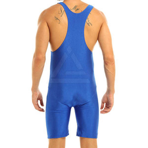 Professional Style Wrestling <b>Singlets</b> <b>For</b> <b>Men</b> With Stretch Support Suitable <b>For</b> Training Practice Matches - Product Image 5