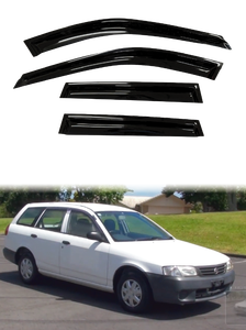 Visera para Ventana de Auto NISSAN AD Y11 / MAZDA Familia Van 1999-2008, Acrílica, con Cinta Adhesiva 3M, Deflector Deportivo - Product Image 2