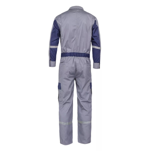 Vêtements de travail pour hommes, combinaison ignifuge, veste et pantalon de travail, pantalon de chantier, uniforme, fabrication OEM - Product Image 4