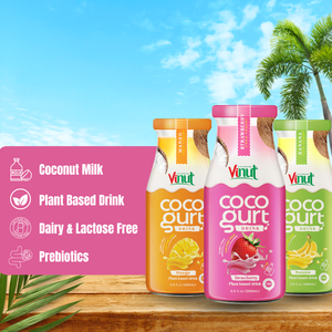 Fabricante de etiqueta privada de coco de fresa de 280ml/OEM/ODM al por mayor, muestra gratis, lista para beber - Product Image 4