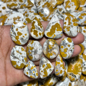 Cabochons de jaspe océanique poli miroir, formes variées, faits à la main, perles en vrac pour la fabrication de bijoux en pierres précieuses, vente en gros - Product Image 1