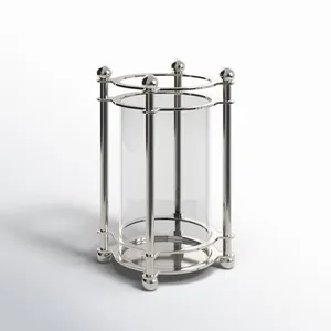 Candelabro Decorativo de Lujo para Apartamentos Premium, Accesorios para el Hogar con Acabado Cromado para Decoración del Hogar - Product Image 1