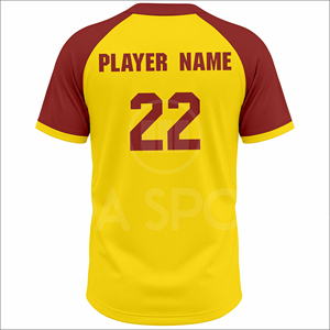Factory Wholesale Wida Sports Custom Team Baseball Jersey 100% Polyester Sublimation Printed Breathable Team Uniform - Product Image 3