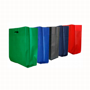 D-Cut 3D Box Design Recyclable Durable Eco-Friendly PP Customizable Multi-Printing Vest Handle Flat Stereo Non-Woven Bags - Product Image 6