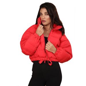 Women Fashion <b>Crop</b> <b>Puffer</b> <b>Jackets</b> and Coats Winter Coat for Women Fashion Apparel & Accessories Breathable <b>Jacket</b> - Product Image 6