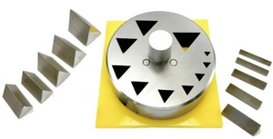 Juego de Discos de Corte para Gemas con Cuchillas Triangulares, 10 Piezas, para Herramientas de Fabricación de Joyería DIY - Product Image 2