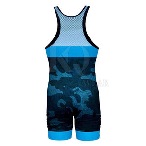 <b>Men</b> Casual Knitted Lightweight Wrestling <b>Singlets</b> with Stretch Fit Design Built <b>for</b> Wrestling Gym Training Practice Sessions - Product Image 2