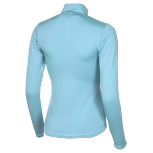 T-shirts respirants en molleton de polyester et élasthanne pour femmes grandes tailles, avec broderie de logo et impression numérique, style streetwear uni - Product Image 4