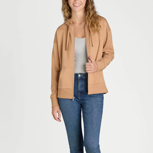 Women's Hoodies Customized Trendy Women casual Zip Up Hoodie with Soft Fabric for Casual and Streetwear - Product Image 1