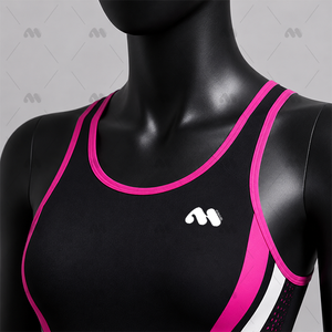 Maillot de bain une pièce pour femme, idéal pour l'entraînement en club, 100 % compression, résistant au chlore, séchage rapide - Product Image 4