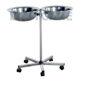 Elegante soporte para lavabo doble: tocador de baño moderno con amplio Almacenamiento y diseño elegante - Product Image 1