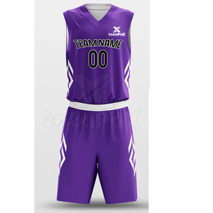 Conjunto de Uniforme de Baloncesto Reversible Personalizado para Hombre, Incluye Camiseta y Pantalones Cortos de Secado Rápido para Deportes de Equipo - Product Image 5
