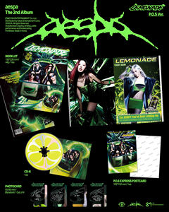 [Álbum Original Coreano] AESPA - LEMONADE (Versión P.O.S) - Product Image 3