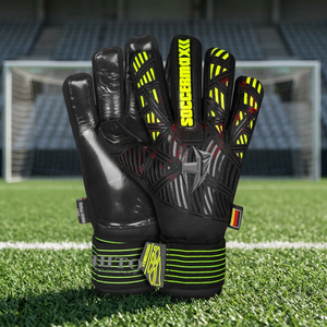 Wholesale New Sport Soccer Professional Goalkeeper Gloveswith 4mm German Latex High Quality Gloves Goalkeeper Gloves - Product Image 3
