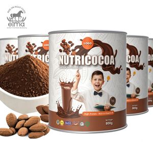 Boisson instantanée au chocolat en poudre, préparation de cacao premium faible en gras, fournisseur malaisien, OEM, marque privée, poudre de cacao prête à mélanger - Product Image 1