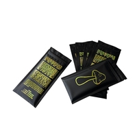 Sacs en Mylar comestibles en stock avec plateau à chocolat, sacs refermables holographiques anti-odeur pour barres chocolatées