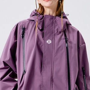 Chaqueta Cortavientos Premium Personalizada de Moda con Capucha y Cremallera, Impermeable, para Senderismo al Aire Libre, con Múltiples Bolsillos, Fabricante OEM, EE. UU. - Product Image 4