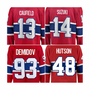 Maillot de hockey sur glace personnalisé, vêtements de sport sublimés pour équipe, uniforme d'entraînement de hockey imprimé et cousu - Product Image 4