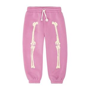 OEM Unisex Toddler Kids Skeleton Print <b>Sweatshirt</b> Jogger Set 2 Piece Casual Fleece <b>Halloween</b> Pullover Outfit - Product Image 5