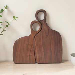 Tabla de cortar de madera hecha a mano |   Tabla de Cortar y Servir de Madera Natural |   Accesorios de Cocina Ecológicos - Product Image 1