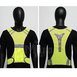 High Visibility <b>Vest</b> Reflective <b>Running</b> Lightweight Outdoor Sports Exercise Safety Gear Lightweight Reflective <b>Running</b> <b>Vest</b> - Product Image 5