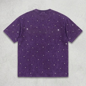 Oversize <b>Tshirt</b> Acid Wash T Shirt Custom Graphic Your Design Logo Plus Size Vintage T-shirt Blank Heavyweight Cotton for Men - Product Image 6