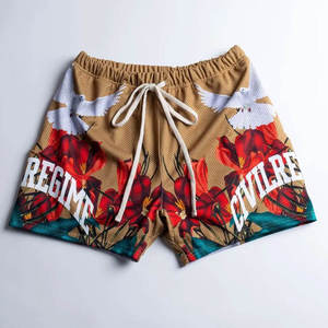 Shorts de plage pour hommes de qualité supérieure, extensibles dans 4 directions, avec impression par sublimation, vente en gros - Product Image 1