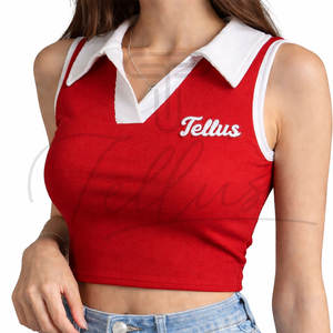 Camisetas Cortas de Alta Calidad al por Mayor para Mujer, Estilo Único, Nueva Moda de Verano, Tops Cortos para Mujer - Product Image 4