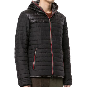 Chaquetas acolchadas para hombre de alta calidad OEM, chaquetas acolchadas con cremallera completa, chaquetas acolchadas de talla grande para hombre, precio al por mayor. - Product Image 2