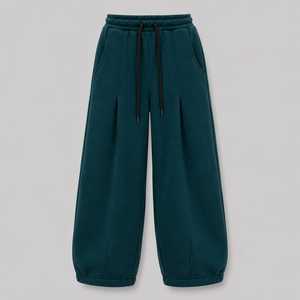 Ensemble de survêtement unisexe premium délavé à l'acide, comprenant un sweat à capuche oversize et un pantalon de jogging, style streetwear et sportswear décontracté - Product Image 4