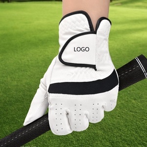 Guante de Golf Blanco con Logotipo Personalizado, Transpirable, Antideslizante, con Agarre de Gamuza de PU Perforada, para Entrenamiento Deportivo - Product Image 5